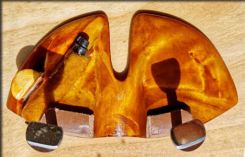 Connecteur double pour Micros STAT V et  Dpa sur mentonnière Jacques GAY